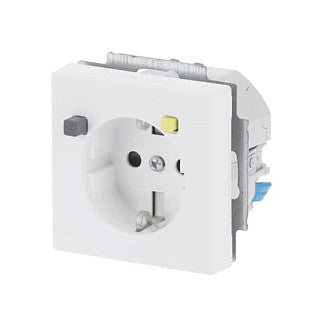 BUSCH JAEGER BJ 3120 EUCB-84 FI-SCHUKOMAT SCHUKO Einsatz studioweiß Sicherheitstechnik