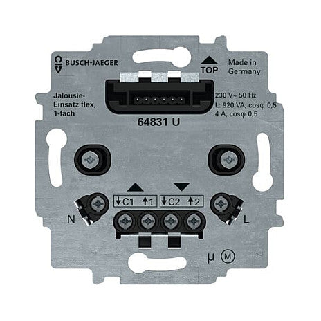 BUSCH JAEGER BJ 64831 U Jalousie-Einsatz flex