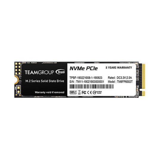 M.2 Team Group MP33 512 GB (PCIe 3.0 x4, NVMe 1.3, M.2 2280)