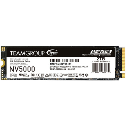 M.2 Teamgroup 2TB NV5000 TM8FGM002T0C101 PCIe M.2 PCIe 4.0 x4