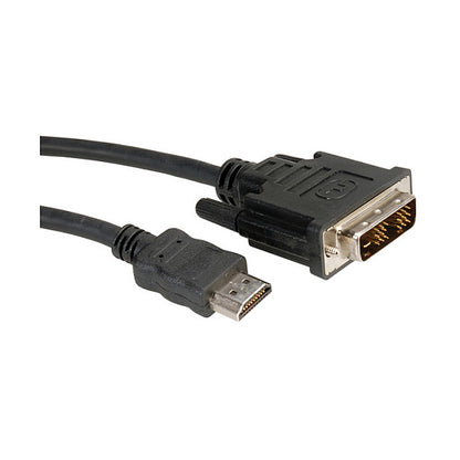 ROLINE DVI KABEL.DVI-HDMI.2M