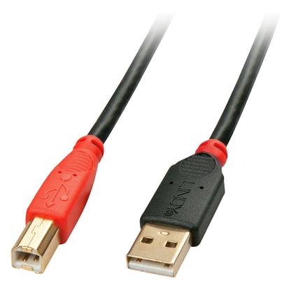 LINDY USB 2.0 Aktiv-Kabel Typ A/B M/M 10m