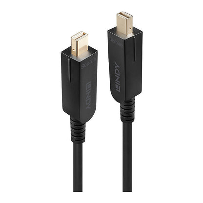 LINDY DisplayPort Fibre Optic Hybrid 1.4 Kabel 10m