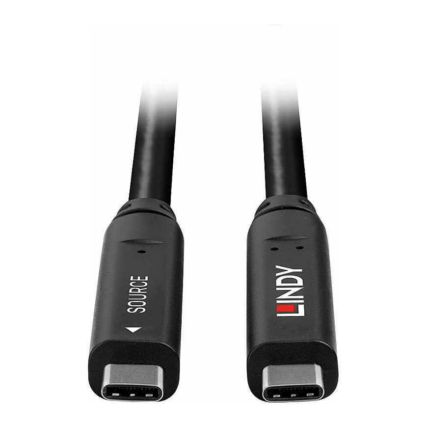 LINDY USB 3.2 Gen 2 & DP 1.4 Typ C Hybridkabel 10m