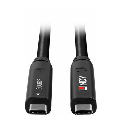 LINDY USB 3.2 Gen 2 & DP 1.4 Typ C Hybridkabel 10m