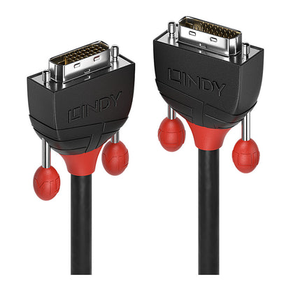 LINDY DVI-D Dual Link Kabel Black Line 2m