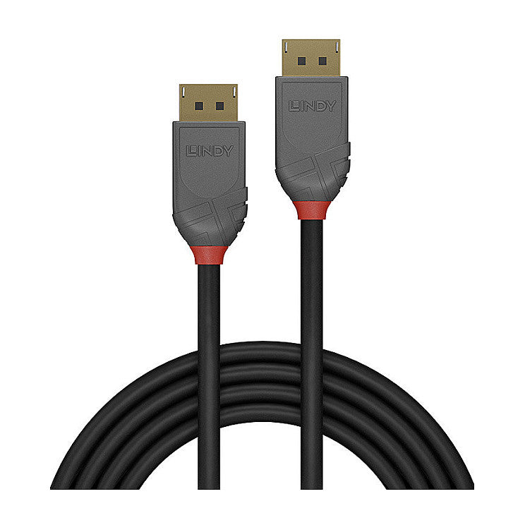 LINDY DisplayPort Kabel Anthra Line 0.5m