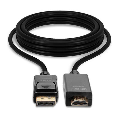 LINDY DisplayPort an HDMI Kabel 4K30 (DP: passiv) 5m