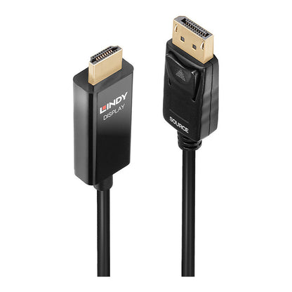 LINDY DisplayPort an HDMI Adapterkabel mit HDR 1m