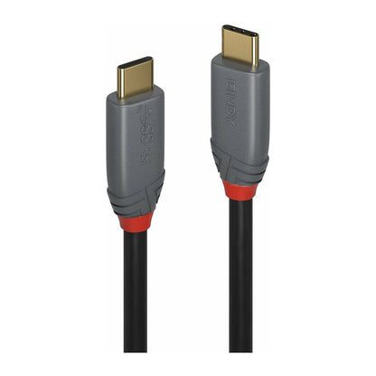LINDY USB 3.2 Kabel Typ C/C 5A PD Anthra Line M/M 2m