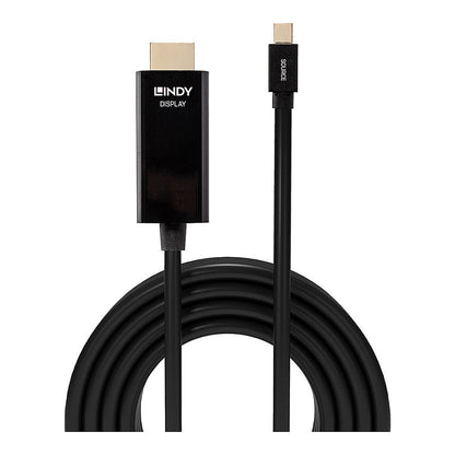 LINDY Mini-DisplayPort an HDMI Kabel 4K30 (DP: passiv) 3m