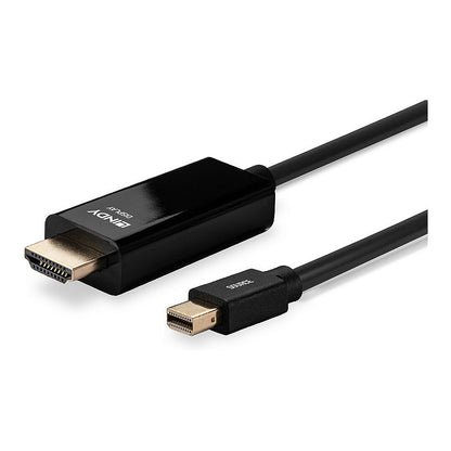 LINDY Mini-DisplayPort an HDMI Kabel 4K30 (DP: passiv) 3m