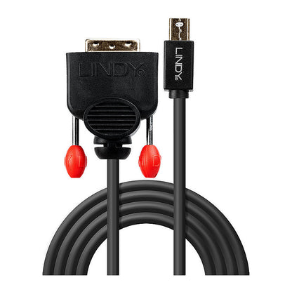 LINDY Mini-DisplayPort an DVI-D Kabel schwarz 3m