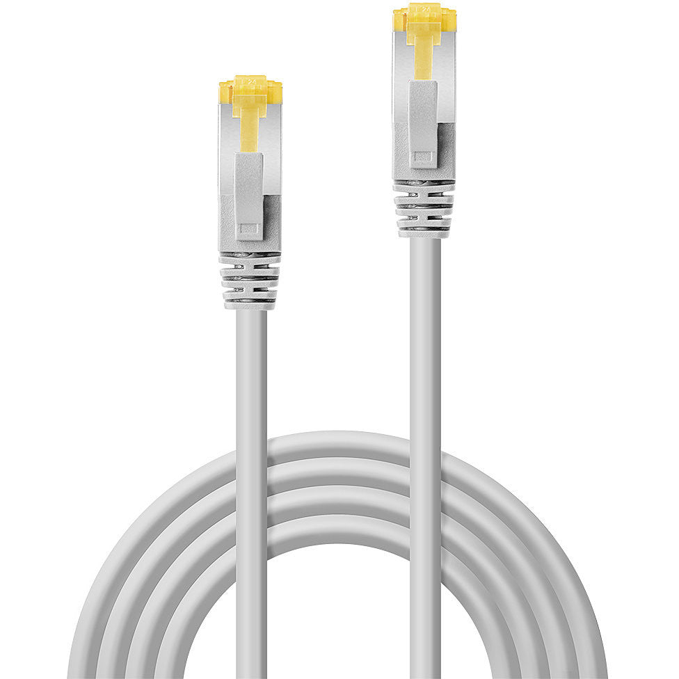 LINDY Patchkabel Cat6A S/FTP LSOH Cat7 Rohkabel grau 3.00m