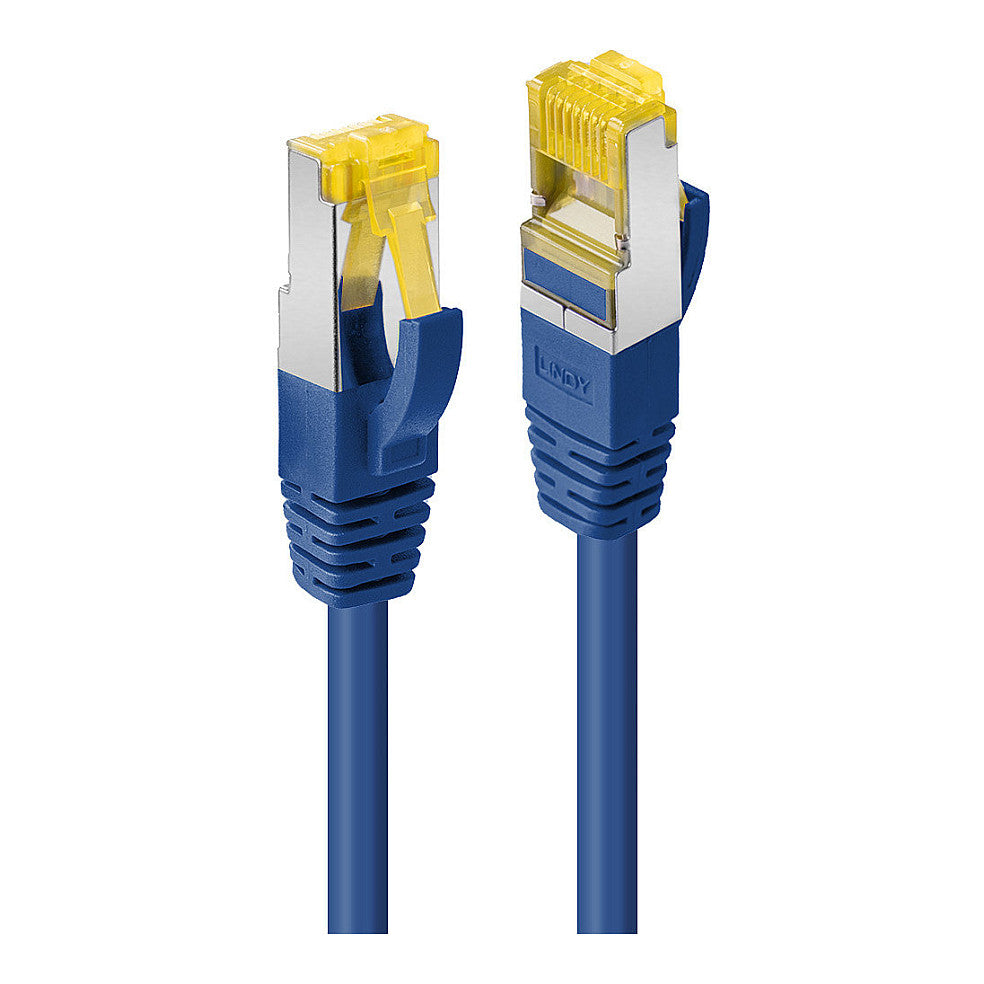 LINDY Patchkabel Cat6A S/FTP LSZH Cat7 Rohkabel blau 5.00m