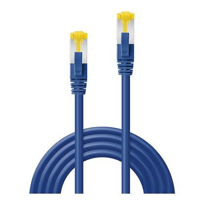 LINDY Patchkabel Cat6A S/FTP LSZH Cat7 Rohkabel blau 5.00m
