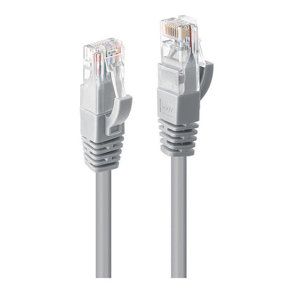 LINDY Patchkabel Cat6 U/UTP grau 5.00m