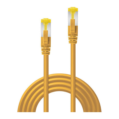 LINDY Patchkabel Cat6A RJ45 S/FTP Cat7 LSZH Kabel gelb 3m