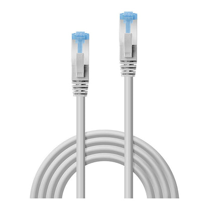 LINDY Netzwerkkabel Cat.6A S/FTP TPE 5m/grau/RJ45/500MHz/Kupfer/28AWG