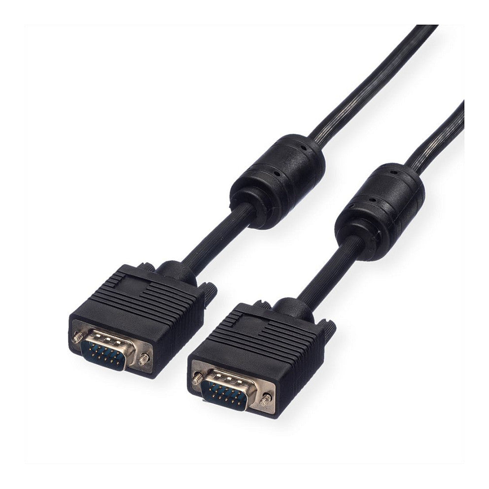 ROLINE VGA-Kabel HD15 ST - ST mit Ferritkern 10m