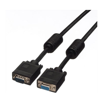 ROLINE VGA-Kabel HD15 ST - BU mit Ferritkern 3m