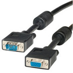 ROLINE VGA-Kabel HD15 ST - BU mit Ferritkern 20m