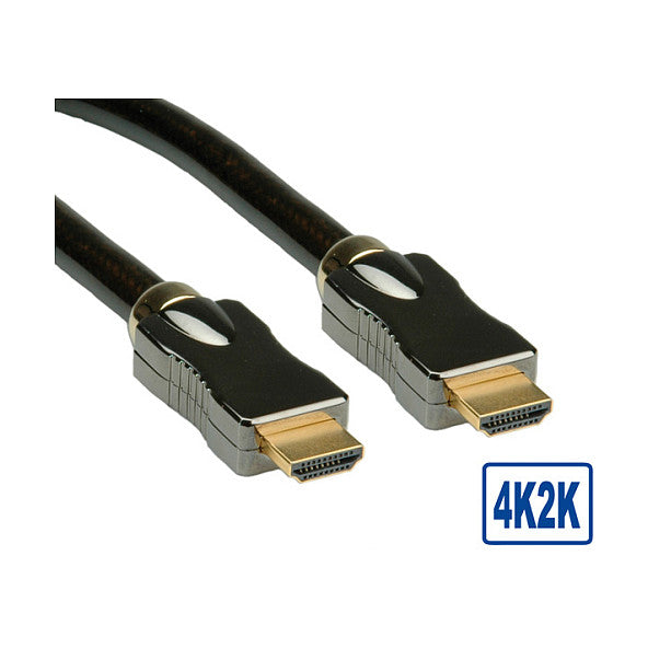 ROLINE HDMI UHD KABEL+ETH.ST-ST.2M