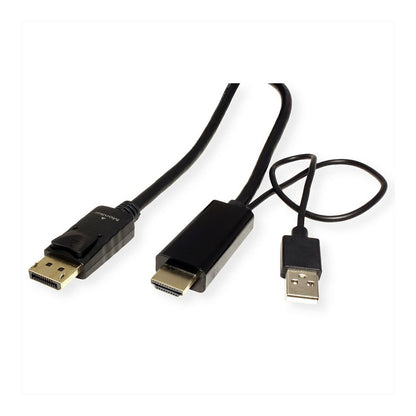 ROLINE UHD HDMI NACH DP KABEL