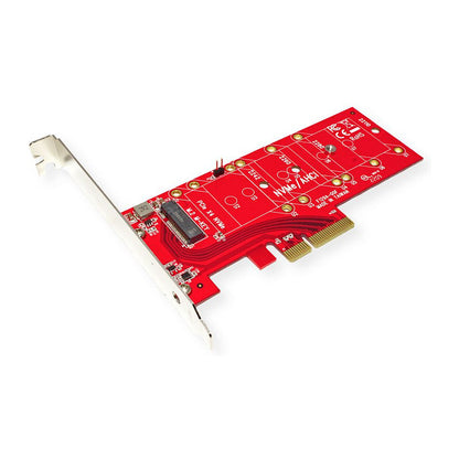 ROLINE PCIe 4.0 x4 3,3V5A Host Adapter fur PCIe-NVMe M.2 110mm SSD