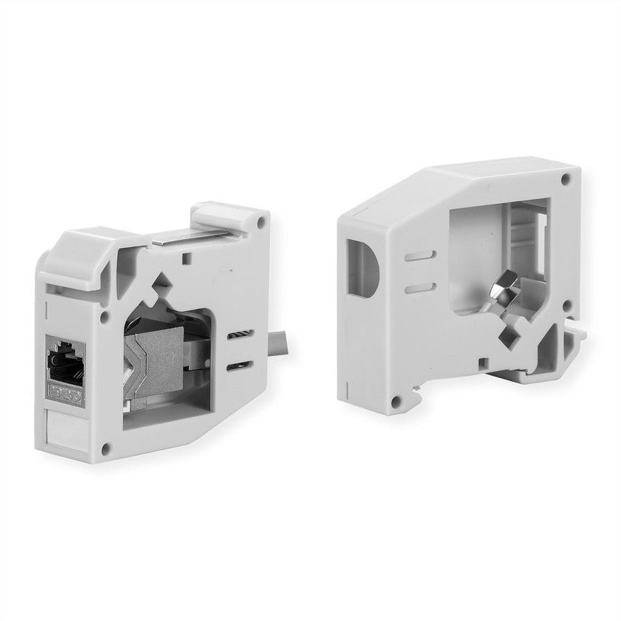 ROLINE Tragschienenadapter fur Keystone Module unbestuckt 180