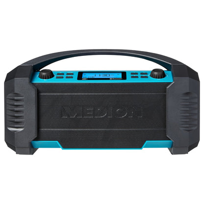 Medion MD 43320 DAB+ Baustellen-Radio blau / schwarz