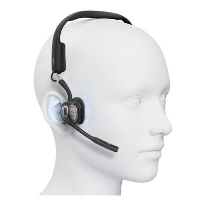 SHOKZ OPENMEET Bluetooth Knochenschall Headset USB C Port