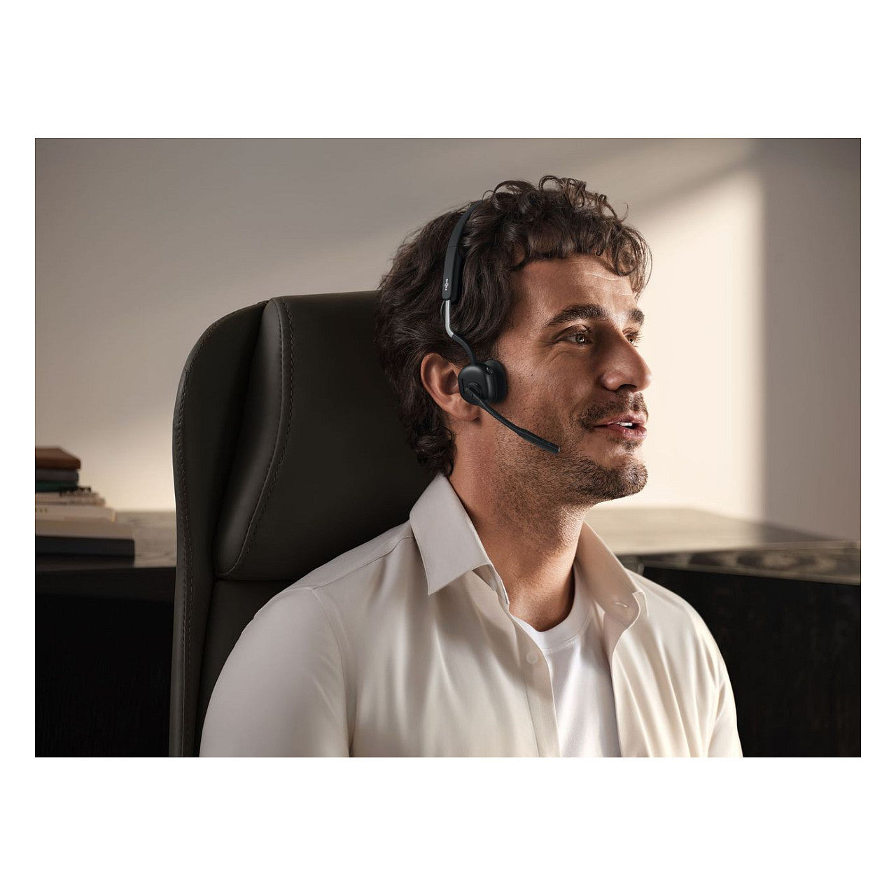 SHOKZ OPENMEET Bluetooth Knochenschall Headset USB C Port