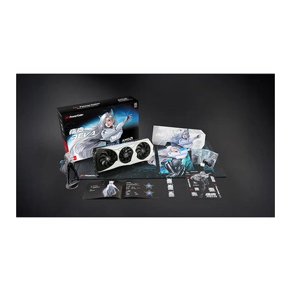 RX 9070 XT 16GB Powercolor Hellhound Reva OC GDDR6 3 Fan