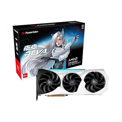 RX 9070 XT 16GB Powercolor Hellhound Reva OC GDDR6 3 Fan