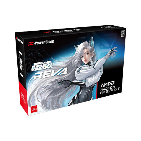 RX 9070 XT 16GB Powercolor Hellhound Reva OC GDDR6 3 Fan