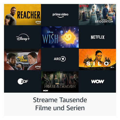 Amazon Fire TV Stick 4K Plus mit Unterstützung für Wi-Fi 6 sowie Streaming in Dolby Vision/Atmos und HDR10+