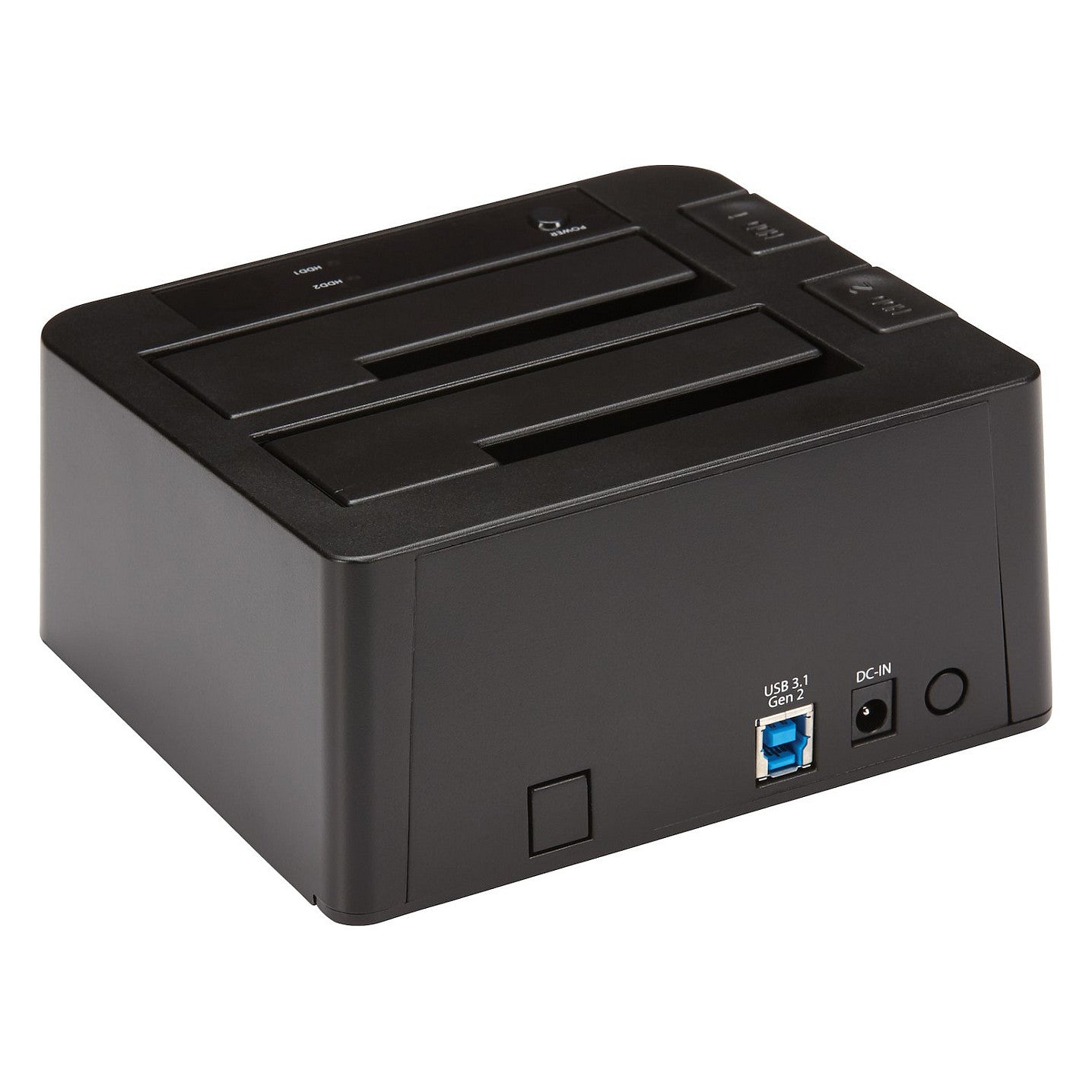 D StarTech USB 3.1 GEN 2 DUAL-BAY DOCK