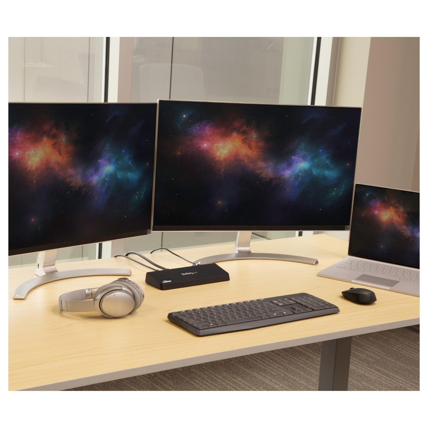 D StarTech USB3 4K LAPTOP DOCKING STATION