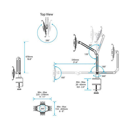 D StarTech TABLET STAND F. DESK