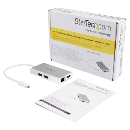 D StarTech USB-C ADAPTER MULTIPORT