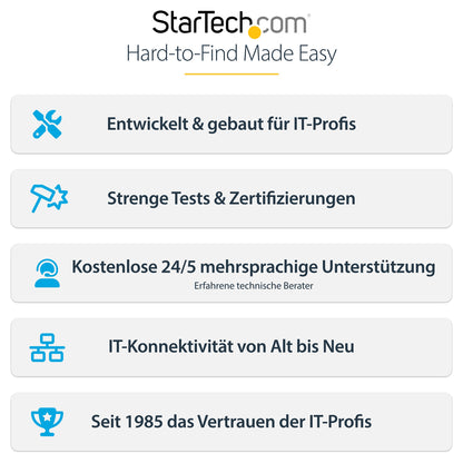 D StarTech StarTech USB-C 3.0 HDMI Docking 4.096 x 2.160 Pixel bei 60Hz