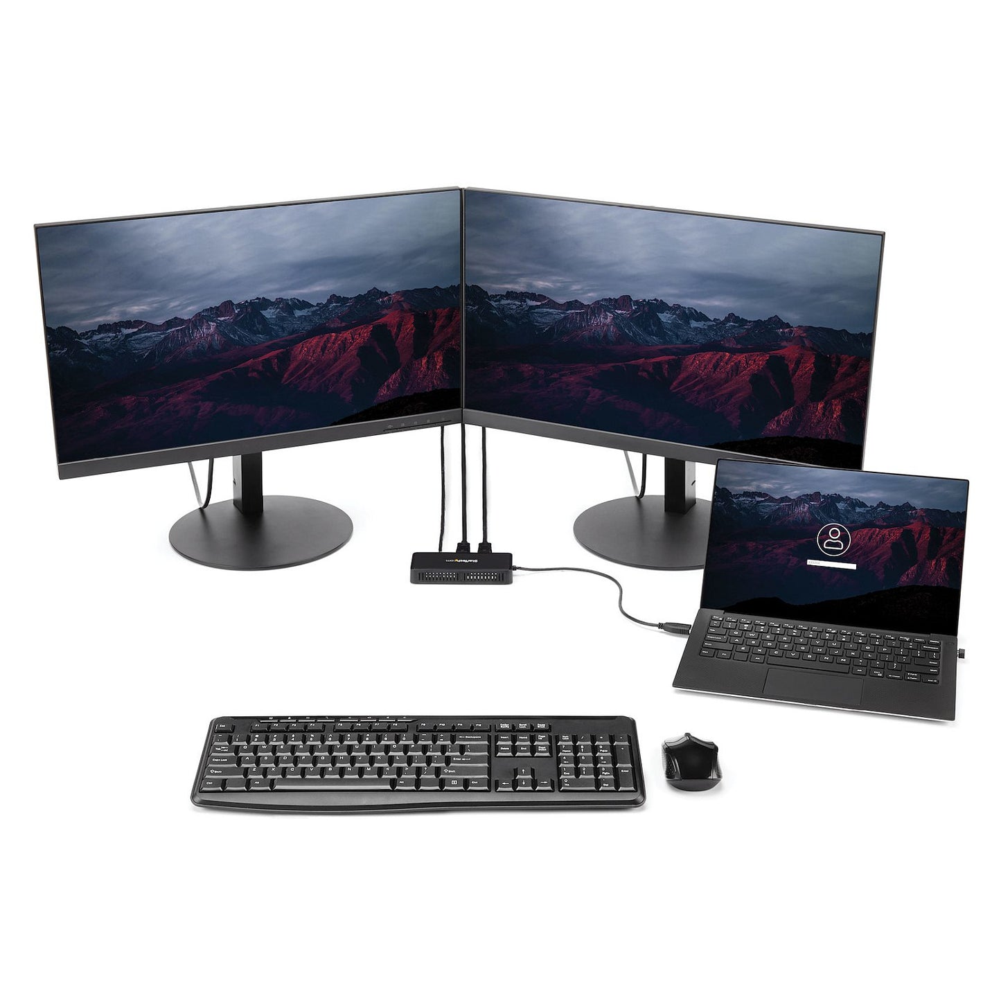 D StarTech USB TO DUAL DP DOCKING STATION