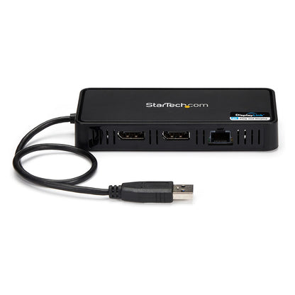 D StarTech USB TO DUAL DP DOCKING STATION