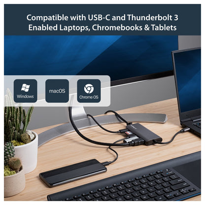 D StarTech USB C ADAPTER - HDMI - SD - PD