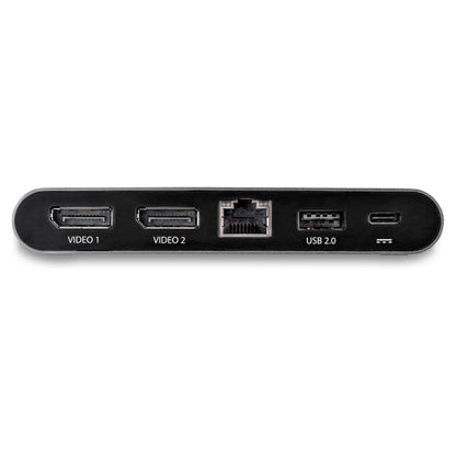 D StarTech USB-C MULTIPORT ADAPTER 2XDP