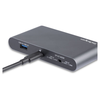 D StarTech USB-C MULTIPORT ADAPTER 2XDP