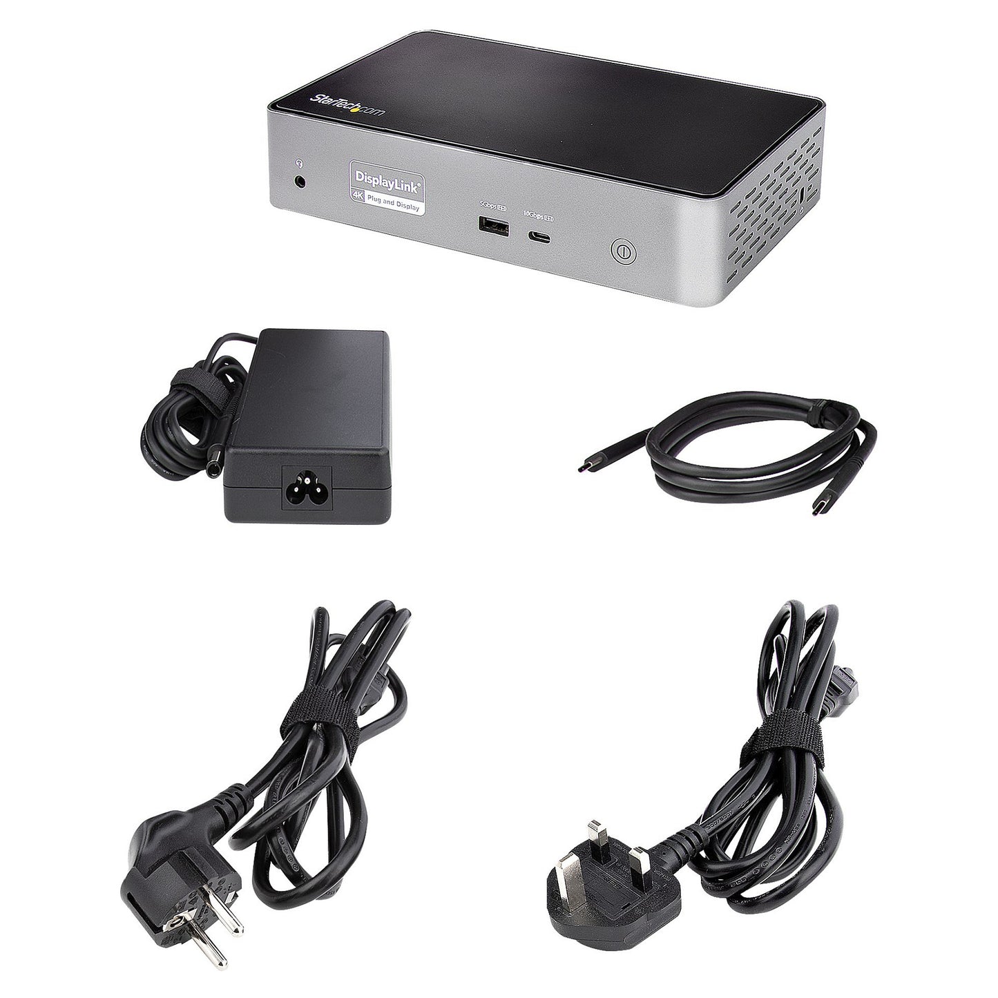 D StarTech QUAD MONITOR USB-C DOCK 4K60