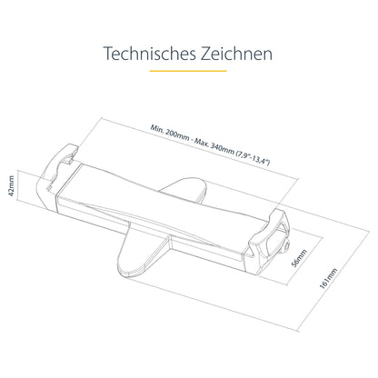 D StarTech VESA MOUNT ADAPTER FOR TABLETS