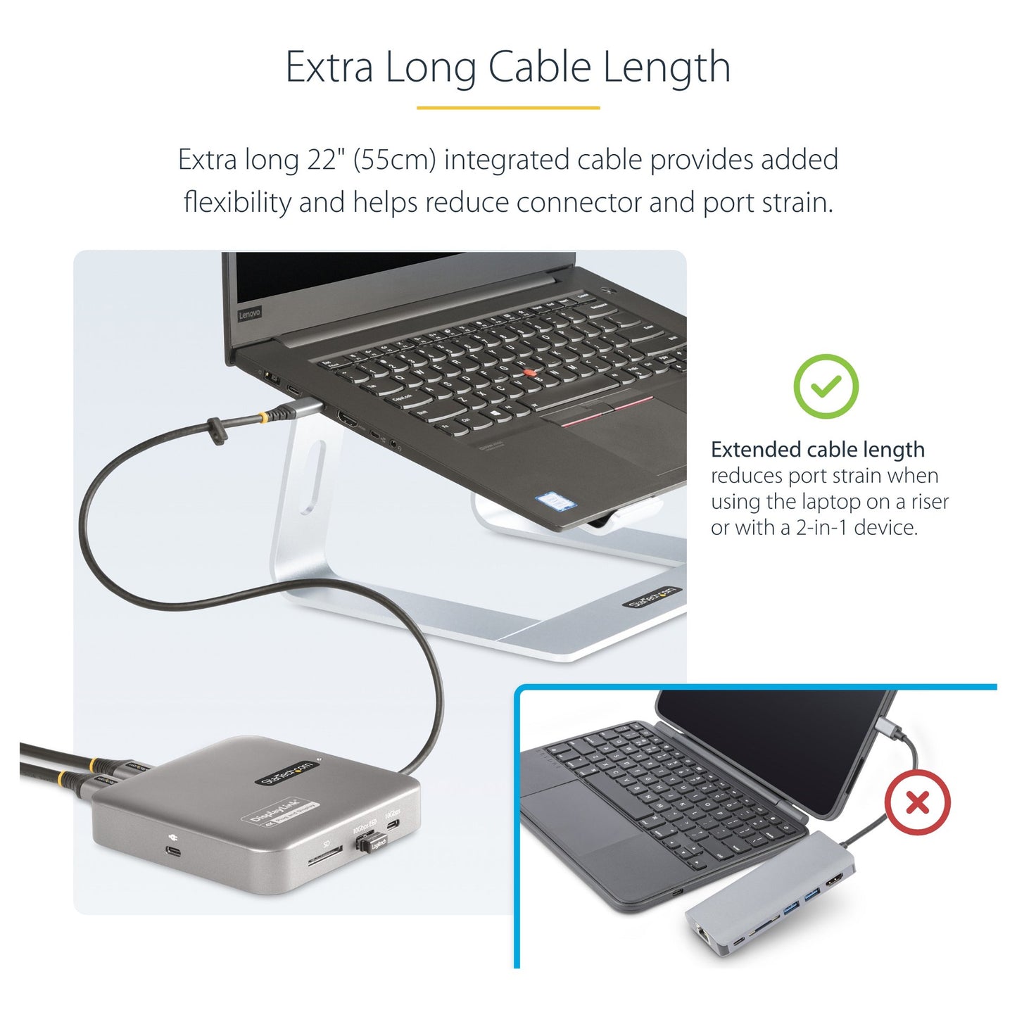D StarTech USB C MULTIPORT ADAPTER